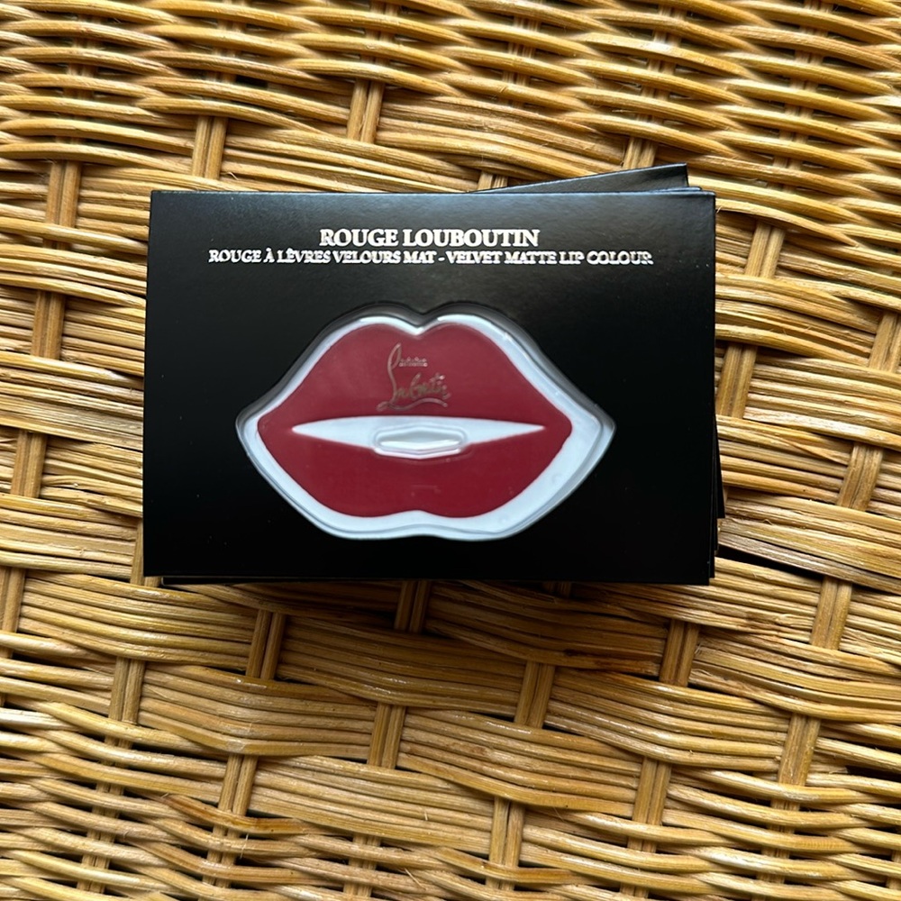 Velvet Matte R Louboutin Lip Colour sample pack of 10